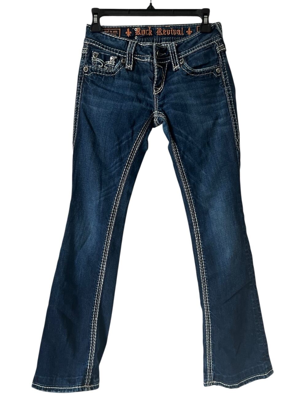 Rock Revival Molly Embellished Boot Jean Size 26